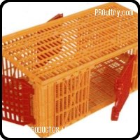 plastic crate for live poultry transportation