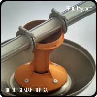 BIG DUTCHMAN IBÉRICA - Comedero para machos con plato metalico MalePan M