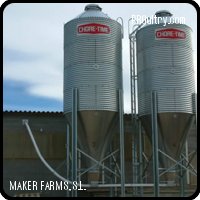 Silos, transportadores y Pesaje de alimento
